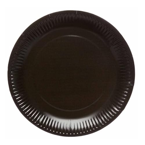 CREATIV DISCOUNT NEU Papp-Teller rund, ca. 23cm, schwarz, 8 Stück CREATIV DISCOUNT NEU Papp-Teller rund, ca. 23cm, schwarz, 8 Stück von CREATIV DISCOUNT