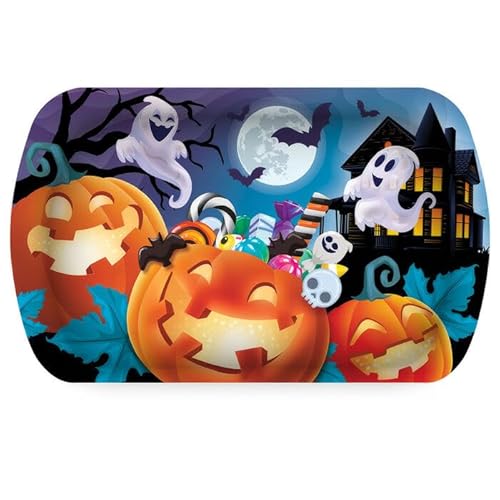 CREATIV DISCOUNT NEU Tablett Halloween Geister Party aus Kunststoff, ca. 39x24cm CREATIV DISCOUNT NEU Tablett Halloween Geister Party aus Kunststoff, ca. 39x24cm von CREATIV DISCOUNT