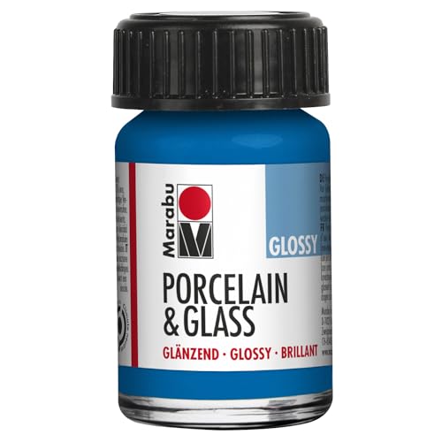 CREATIV DISCOUNT Porzellan- / Keramik- / Glasmalfarbe Glossy/Glänzend, 15 ml, Enzian CREATIV DISCOUNT Porzellan- / Keramik- / Glasmalfarbe Glossy/Glänzend, 15 ml, Enzian von CREATIV DISCOUNT