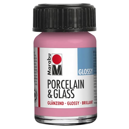 CREATIV DISCOUNT Porzellan- / Keramik- / Glasmalfarbe Glossy/Glänzend, 15 ml, Rosa CREATIV DISCOUNT Porzellan- / Keramik- / Glasmalfarbe Glossy/Glänzend, 15 ml, Rosa von CREATIV DISCOUNT