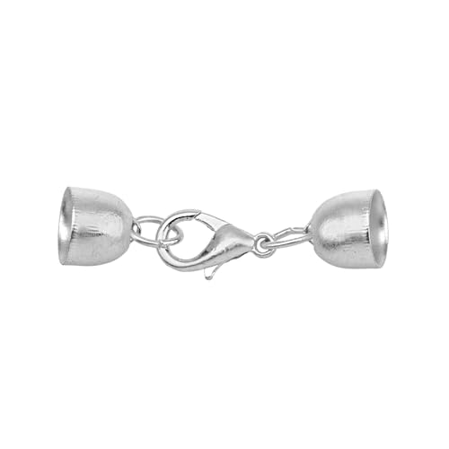 CREATIV DISCOUNT Tulpenverschluss, 8 mm, matt-silberfarben von CREATIV DISCOUNT