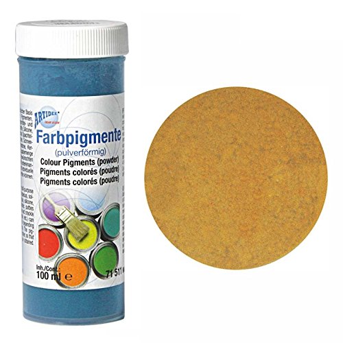 CREATIV DISCOUNT Universal-Farbpigment-Pulver 100ml, Ocker CREATIV DISCOUNT Universal-Farbpigment-Pulver 100ml, Ocker von CREATIV DISCOUNT