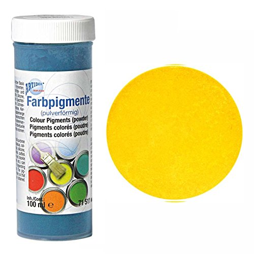 CREATIV DISCOUNT Universal-Farbpigment-Pulver 100ml, Sonnengelb CREATIV DISCOUNT Universal-Farbpigment-Pulver 100ml, Sonnengelb von CREATIV DISCOUNT