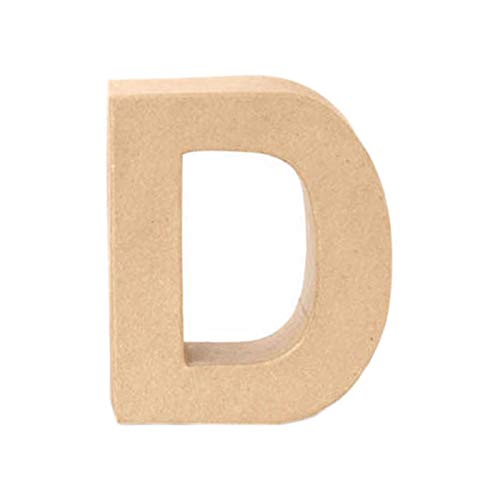 Creative Discount® Papp-Buchstabe D, 17,5x5,5cm von CREATIV DISCOUNT