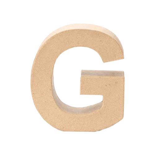 Creative Discount® Papp-Buchstabe G, 17,5x5,5cm von CREATIV DISCOUNT