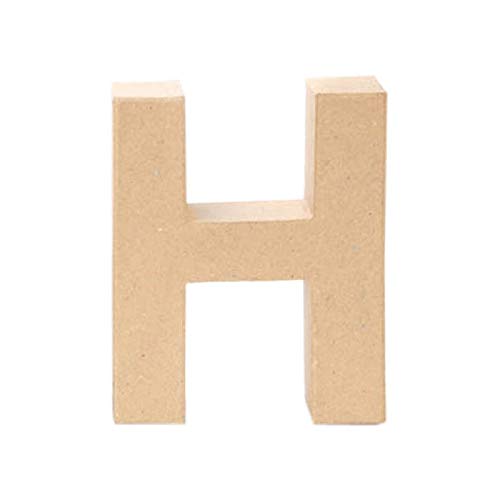 Creative Discount® Papp-Buchstabe H, 17,5x5,5cm von CREATIV DISCOUNT