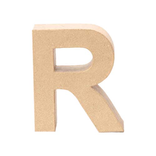 Creative Discount® Papp-Buchstabe R, 17,5x5,5cm von CREATIV DISCOUNT