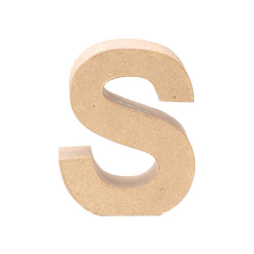 Creative Discount® Papp-Buchstabe S, 17,5x5,5cm von CREATIV DISCOUNT