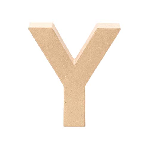 Creative Discount® Papp-Buchstabe Y, 17,5x5,5cm von CREATIV DISCOUNT