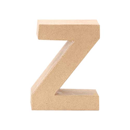 Creative Discount® Papp-Buchstabe Z, 17,5x5,5cm von CREATIV DISCOUNT