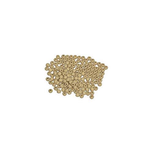 Creative Discount® Sparpack Holzkugeln durchgebohrt, 50mm, 25 Stück von CREATIV DISCOUNT