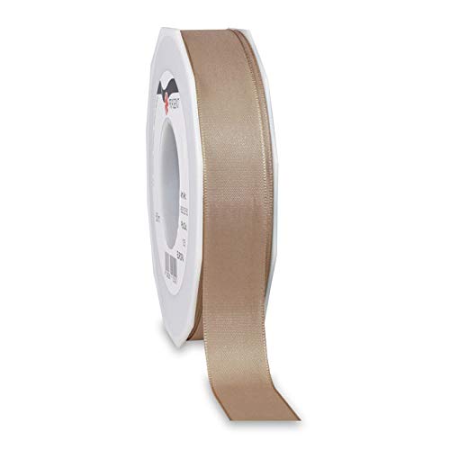 Creative Discount Schleifenband / Geschenk- & Dekoband, 25mm x 50m, Taupe Creative Discount Schleifenband / Geschenk- & Dekoband, 25mm x 50m, Taupe von CREATIV DISCOUNT