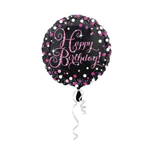 Folienballon Sparkle Pink Happy-Birthday/Herzlichen Glückwunsch, ca. 45 cm Folienballon Sparkle Pink Happy-Birthday/Herzlichen Glückwunsch, ca. 45 cm von CREATIV DISCOUNT