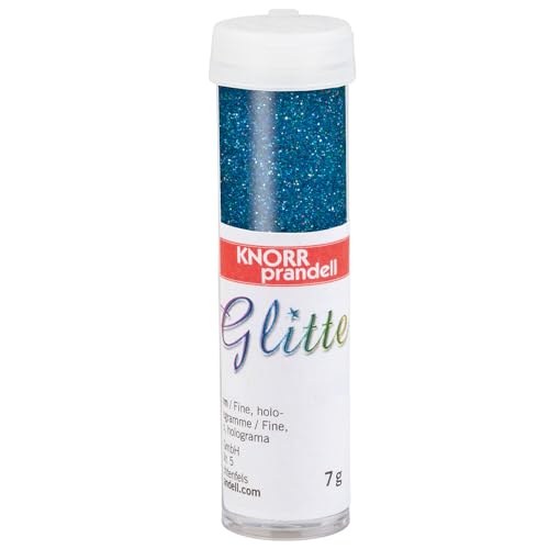 Glitter/Glitzer Hologramm, 7 g, Blautürkis Glitter/Glitzer Hologramm, 7 g, Blautürkis von CREATIV DISCOUNT