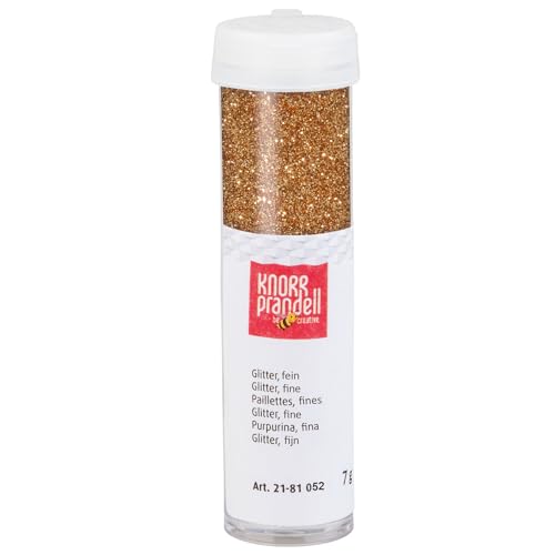 Glitter/Glitzer fein, 7 g, Bleichgold Glitter/Glitzer fein, 7 g, Bleichgold von CREATIV DISCOUNT