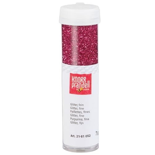Glitter/Glitzer fein, 7 g, Pink Glitter/Glitzer fein, 7 g, Pink von CREATIV DISCOUNT