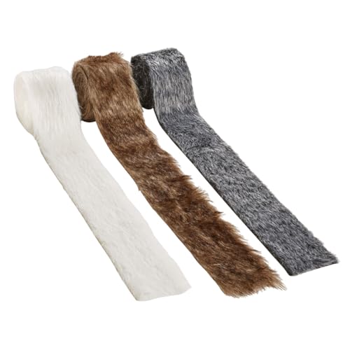 Kunstfell-Band 6 cm x 1,5 m, braun-meliert Kunstfell-Band 6 cm x 1,5 m, braun-meliert von CREATIV DISCOUNT