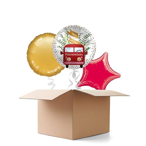 NEU Ballongrüße Allzeit gute Fahrt, 3 Ballons NEU Ballongrüße Allzeit gute Fahrt, 3 Ballons von CREATIV DISCOUNT