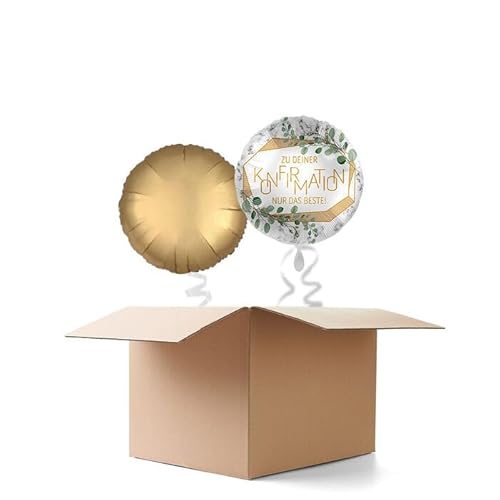 NEU Ballongrüße Zu deiner Konfirmation nur das Beste!, 2 Ballons NEU Ballongrüße Zu deiner Konfirmation nur das Beste!, 2 Ballons von CREATIV DISCOUNT