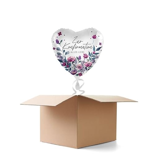 NEU Ballongrüße Zur Konfirmation alles Liebe, 1 Ballon NEU Ballongrüße Zur Konfirmation alles Liebe, 1 Ballon von CREATIV DISCOUNT