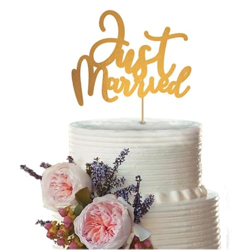 NEU Cake Topper Just Married NEU Cake Topper Just Married von CREATIV DISCOUNT