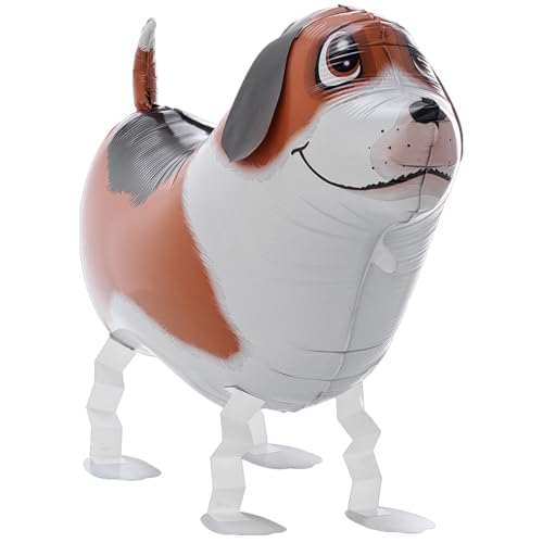 NEU Folienballon Airwalker Bobby der Hund, braun-weiß, 53x39cm NEU Folienballon Airwalker Bobby der Hund, braun-weiß, 53x39cm von CREATIV DISCOUNT