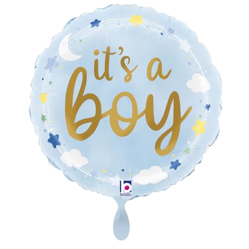 NEU Folienballon It's a Boy Sterne und Wolken, blau, 35cm NEU Folienballon It's a Boy Sterne und Wolken, blau, 35cm von CREATIV DISCOUNT