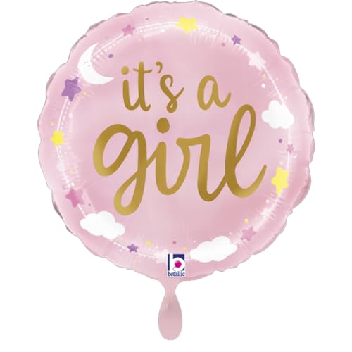 NEU Folienballon It's a Girl Sterne und Wolken, rosa, 35cm NEU Folienballon It's a Girl Sterne und Wolken, rosa, 35cm von CREATIV DISCOUNT