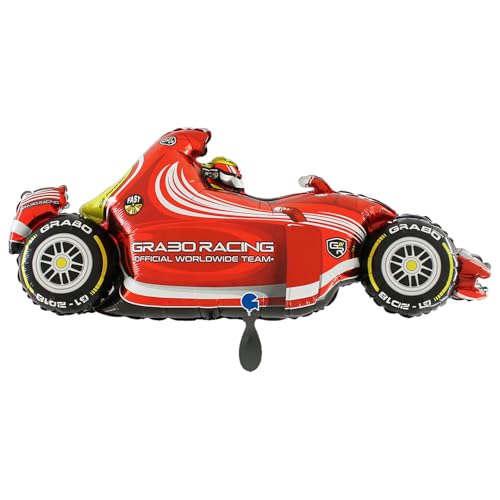 NEU Folienballon Rennauto Racing Car, rot, 100x41cm NEU Folienballon Rennauto Racing Car, rot, 100x41cm von CREATIV DISCOUNT