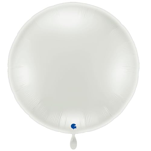 NEU Folienballon Riesen-Ballon XXL, rund, ca. 75x75cm, unifarben, weiß NEU Folienballon Riesen-Ballon XXL, rund, ca. 75x75cm, unifarben, weiß von CREATIV DISCOUNT