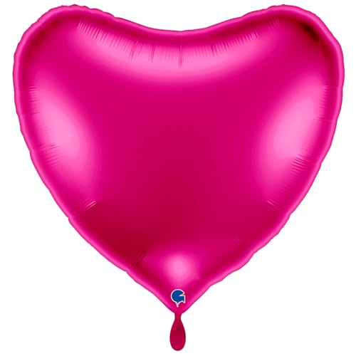 NEU Folienballon Riesen-Herzballon XXL, ca. 75x70cm, unifarben, magenta NEU Folienballon Riesen-Herzballon XXL, ca. 75x70cm, unifarben, magenta von CREATIV DISCOUNT