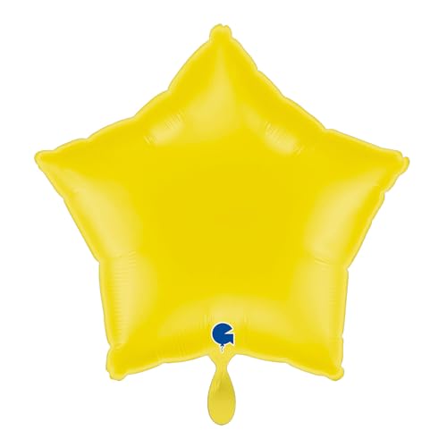NEU Folienballon Stern, ca. 42x40cm, unifarben, gelb NEU Folienballon Stern, ca. 42x40cm, unifarben, gelb von CREATIV DISCOUNT