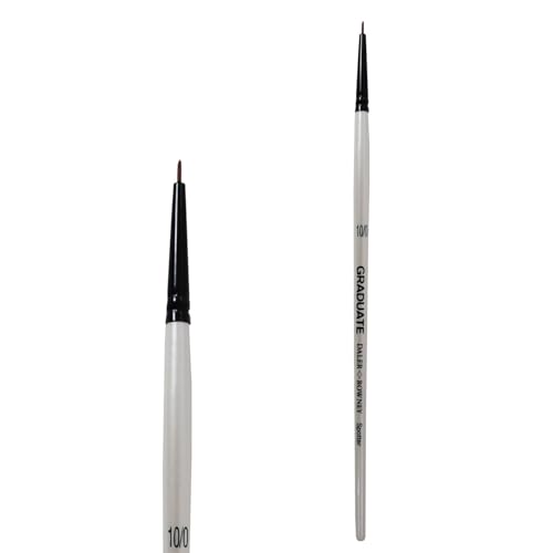 NEU Graduate Pinsel Synthetik, Punktierer, kurzstielig, Gr. 10/0 von CREATIV DISCOUNT