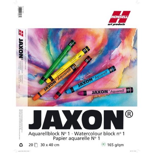 NEU JAXON Aquarellblock, 165g/qm, 30x40 cm [Haushaltswaren] von CREATIV-DISCOUNT