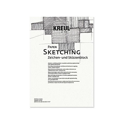 NEU KREUL Paper Sketching DIN A5, 20 Blatt, 120 g NEU KREUL Paper Sketching DIN A5, 20 Blatt, 120 g von CREATIV DISCOUNT