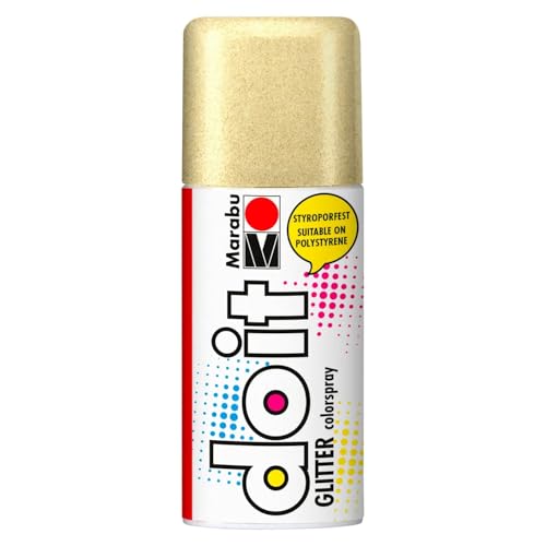 NEU Marabu do it GLITTER, 150ml, Glitter-Gold NEU Marabu do it GLITTER, 150ml, Glitter-Gold von CREATIV DISCOUNT