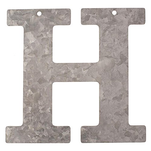 NEU Metall-Buchstabe verzinkt, 12x0,1cm, H NEU Metall-Buchstabe verzinkt, 12x0,1cm, H von CREATIV DISCOUNT