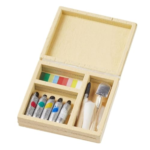 NEU Miniatur Farbkasten/Malkoffer für Wichtel/Geldgeschenke, ca. 3,5 x 3 cm NEU Miniatur Farbkasten/Malkoffer für Wichtel/Geldgeschenke, ca. 3,5 x 3 cm von CREATIV DISCOUNT