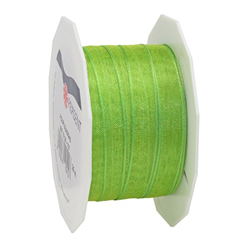 NEU Organzaband, 10mm x 25m, Limette NEU Organzaband, 10mm x 25m, Limette von CREATIV DISCOUNT