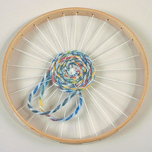 NEU Rundwebrahmen mit 25 Löchern, 22cm DM von CREATIV DISCOUNT