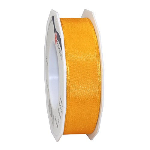 NEU Seidenband mit Draht, 25mm x 20m, gelb NEU Seidenband mit Draht, 25mm x 20m, gelb von CREATIV DISCOUNT