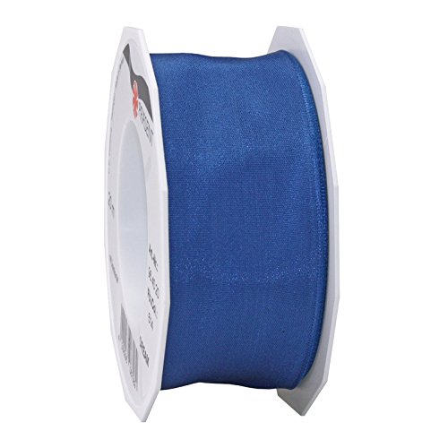NEU Seidenband mit Draht, 40mm x 20m, royalblau NEU Seidenband mit Draht, 40mm x 20m, royalblau von CREATIV DISCOUNT