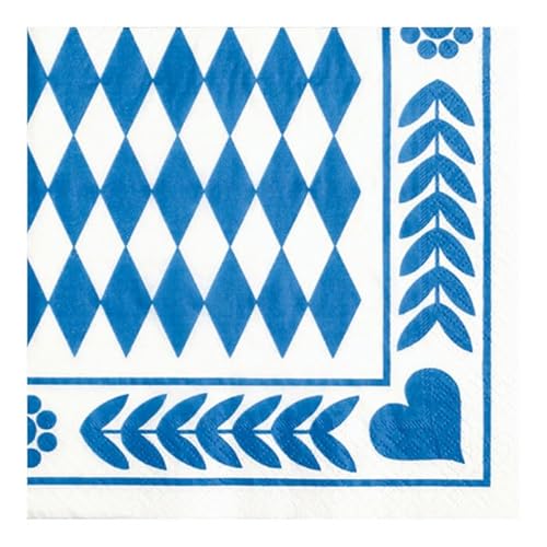 NEU Servietten Bayern/Bayrisch Blau, 3-lagig, 33 x 33 cm, 20 Stück NEU Servietten Bayern/Bayrisch Blau, 3-lagig, 33 x 33 cm, 20 Stück von CREATIV DISCOUNT