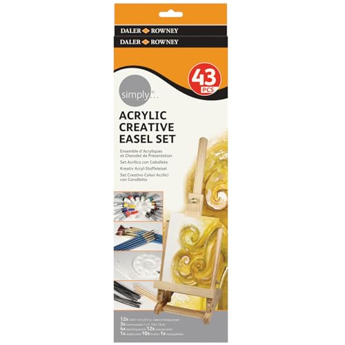 NEU Simply Acrylfarben Kreativ Staffelei Set NEU Simply Acrylfarben Kreativ Staffelei Set von CREATIV DISCOUNT