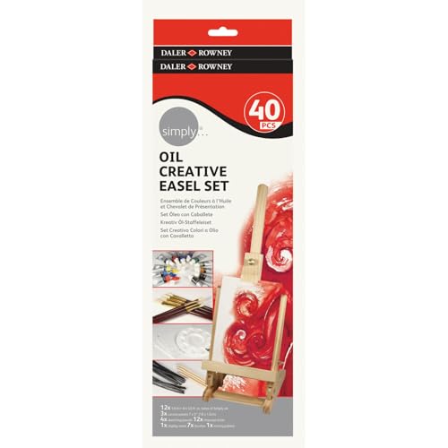 NEU Simply Ölfarben Kreativ, Staffelei Set NEU Simply Ölfarben Kreativ, Staffelei Set von CREATIV DISCOUNT