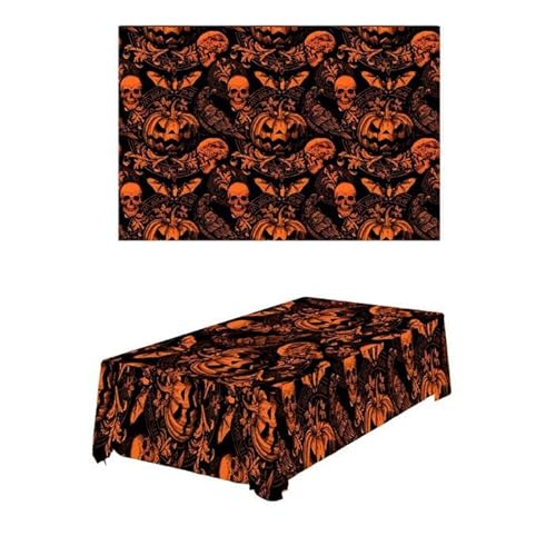 NEU Tischdecke Halloween Gothic Kürbis aus Kunststoff, ca. 137x274cm NEU Tischdecke Halloween Gothic Kürbis aus Kunststoff, ca. 137x274cm von CREATIV DISCOUNT