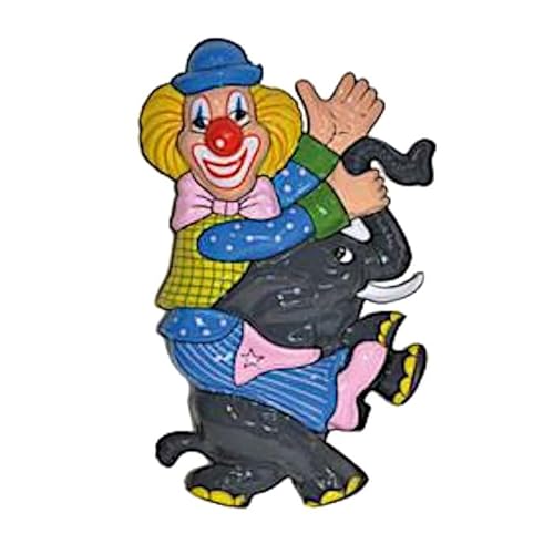 NEU Wand-Deko Clown, Elefant, 1 Stk. Ca. 47cm NEU Wand-Deko Clown, Elefant, 1 Stk. Ca. 47cm von CREATIV DISCOUNT