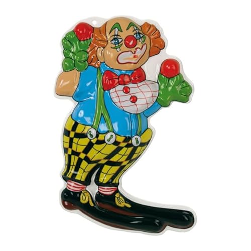 NEU Wand-Deko Clown, Jongleur, 1 Stk. ca. 47cm NEU Wand-Deko Clown, Jongleur, 1 Stk. ca. 47cm von CREATIV DISCOUNT