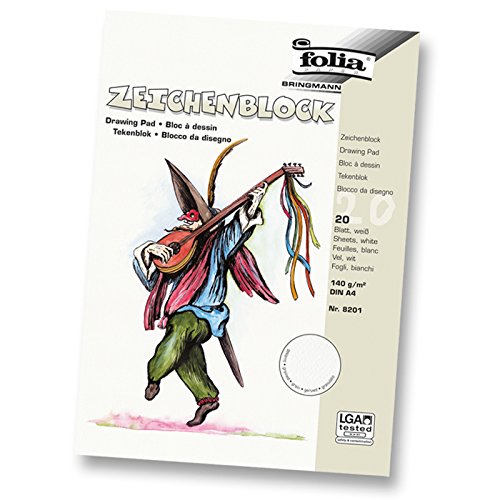 NEU Zeichenblock gekörnt DIN A4, 20 Blatt, 140g/m? NEU Zeichenblock gekörnt DIN A4, 20 Blatt, 140g/m? von CREATIV DISCOUNT
