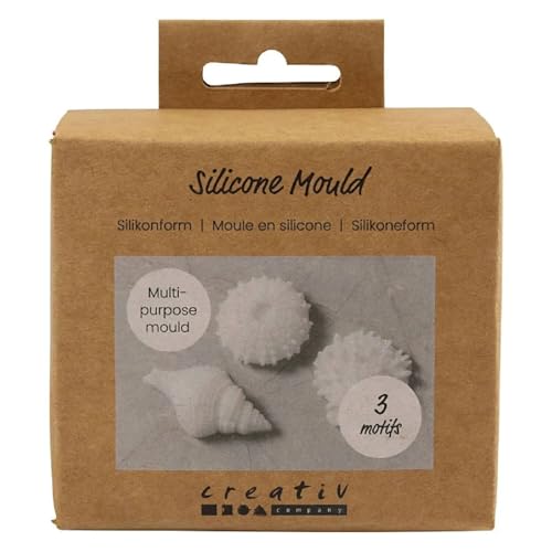 Silikonform/Gießform, Muscheln & Seeigel, 3 Motive Silikonform/Gießform, Muscheln & Seeigel, 3 Motive von CREATIV DISCOUNT